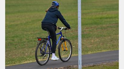Symbolbild: Patrick Pleul/dap
Unter anderem waren die Radwege Thema bei der Zukunftswerkstatt.
