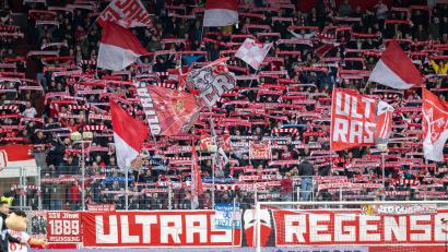 Symbolbild: Ulrich Gamel/dpa
Der SSV Jahn nimmt mit dem Jahnstadion am Pilotprojekt "Bayerische Stadionallianz" teil.
