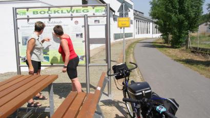 Archivbild: Popp 
Moosbach plant eine Anbindung an den Bocklradweg. Davon könnte auch Pleystein profitieren