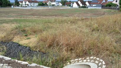 Bild: Stephan Huber
Das Baugebiet für die neue Kindertagesstätte an der Winterstraße ist erschlossen. Die Erdarbeiten sind beendet.