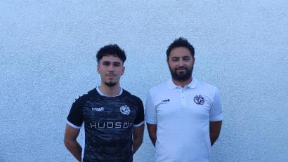 Bild: Erdal Izmire/exb
Gebenbachs Sportlicher Leiter Erdal Izmire (rechts) und Kevin Acosta Marquez.