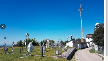 Bild: ads
Bei der Besichtigung der Klimastation des Deutschen Wetterdienstes sahen die Mitglieder des VdK Amberg-Nord auch die sensiblen Messgeräte.