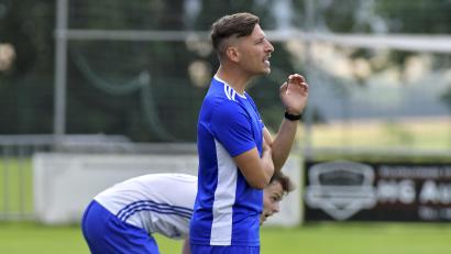 Archivbild: Hubert Ziegler
Christoph Bäumler, der Trainer des TuS Rosenberg, erhofft sich einen Punkt im Auftaktspiel gegen den SV Hahnbach II.