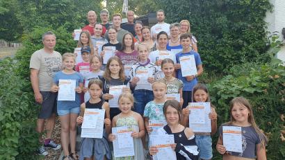 Bild: Andreas Birkner/exb
Kinder, aber auch zahlreiche Erwachsene haben sich den Herausforderung gestellt und bei der DJK Windischeschenbach das Sportabzeichen abgelegt.