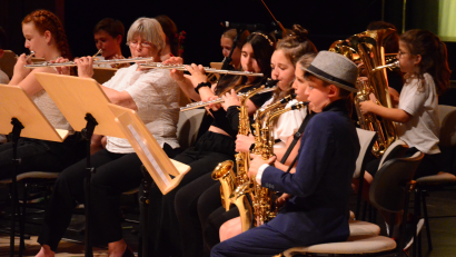 Bild: Kunz
Beim Sommerkonzert in der Max-Reger-Halle weiß das Augustinus-Gymnasium zu begeistern.