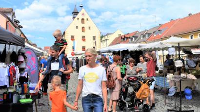 Bild: rgr
Annamarkt beim Rathaus