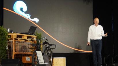 Bild: wel
Als hochkarätiger Referent nahm Matthias Horx die Zuhörer mit auf eine spannende Gedankenreise in die Zukunft.