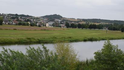 Bild: bnr
Der Hochwasserschutz im Bereich Wernberg Süd wird überwiegend durch Deiche erreicht.