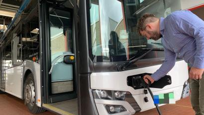 Bild: Gabi Schönberger
Bus Wies Elektrobus