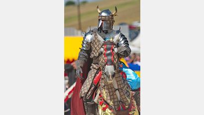 Bild: exb/Uwe Brodrecht
Ritterturnier im Geschichtspark Bärnau-Tachov