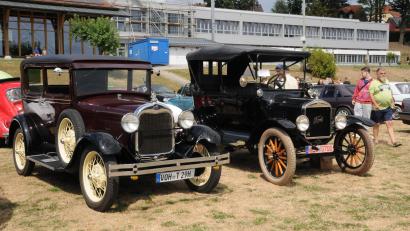 Archivbild: bey
Oldtimer wie diese können Besitzer am Sonntag, 13. August, in Pleystein präsentieren.