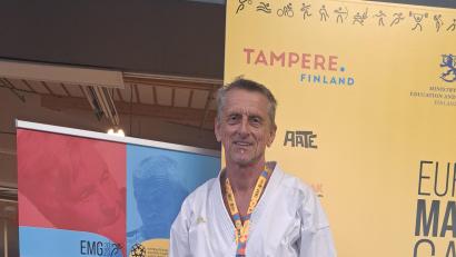 Bild: Baller /exb
Mit einer Silbermedaille kehrte Dieter Baller von den European Masters aus Finnland zurück