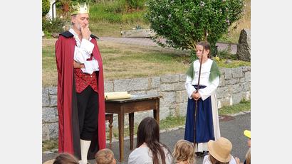 Bild: Theaterfreunde Schwarzhofen/exb
Eine Szene aus dem "Hirtenmädchen."