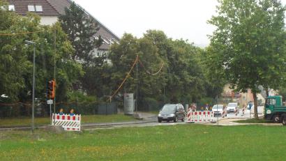 Bild: e
Zeilenstraße wird zwischen Schulstraße und Gabelsbergerstraße vollständig gesperrt.