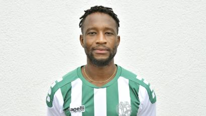 Bild: Hubert Ziegler
Kevin Amaizo (im Trikot seines letztens Vereins DJK Gebenbach).