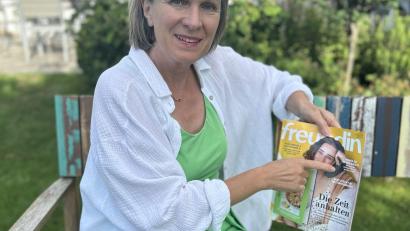 Bild: fvo
Doris Völkl aus Waldthurn gibt in der Zeitschrift Freundin Tipps für ein gesundes und stressfreies Leben.