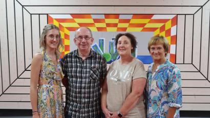 Bild: 1.SKC Altenstadt/exb
Lena Lugert, Michael Deuerling, Martina Lugert und Gerlinde Sossalla (von links).