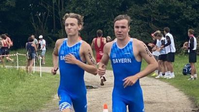 Bild: Oeckl
Justus Oeckl (links) kam bei der deutschen Junioren-Meisterschaft auf Platz fünf.