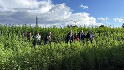 Bild: Freie Wähler Mitterteich/exb
Die Freien Wähler Mitterteich haben den Standort der Firma Agrar Schaumberger in Franzensbad besucht. Mit dabei waren auch die Landtagskandidat Bernhard Schmidt und Hubert Schicker.