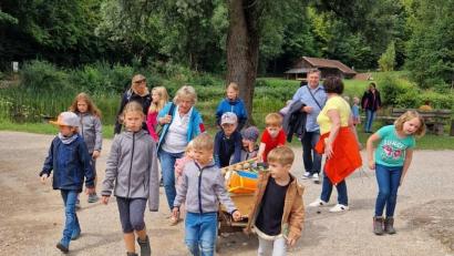 Bild: Sonja Seidel/exb
„Mit dem Leiterwagen durch das Freilandmuseum“