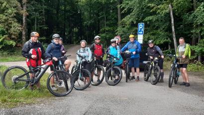 Bild: FGV Nagel/exb
Die Rad-Wandergruppe des Fichtelgebirgsvereins.