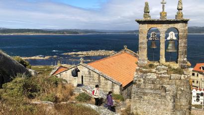 Bild: Manuel Meyer/dpa
Das Dorf Muxia ist das drittletzte Etappenziel - wer hier ankommt, hat schon fast 150 Kilometer in den Beinen.