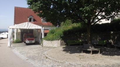 Bild: ror
Die Muglhofer Feuerwehr ist bereit für ihr Dorffest am Sonntag