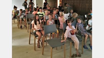 Bild: Lisa Bauer/exb
Kino Atmosphäre im Thammersaal.