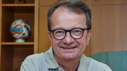 Bild: Stephan Huber
Dieter Paintner, Vorstand der Volksbank-Raiffeisenbank Amberg-Sulzbach, wird am 31. August 60 Jahre alt.
