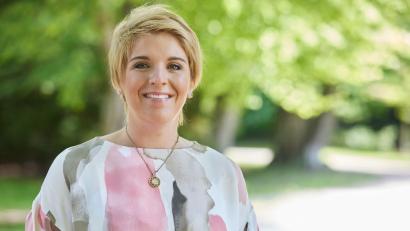 Bild: Fotograf Bernhard Haselbeck/exb
Grünen-Landtagsabgeordnete Anna Schwamberger.