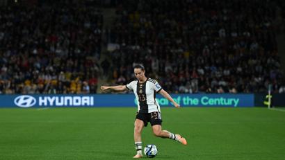 Bild: Sebastian Christoph Gollnow/dpa
Sara Däbritz fällt für die Nations-League-Spiele gegen Dänemark und Island aus.