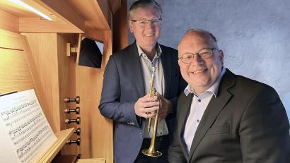 Bild: Bernhard Müllers/exb
Franz Badura (links) und Bernhard Müllers (rechts).