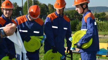 Bild: dob
In der Gruppe muss sich einer auf den anderen verlassen können.