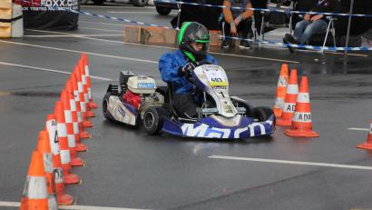 Bild: kro
Rasanter Kartsport wurde bei den Bayerischen Meisterschaften in Waldershof geboten.