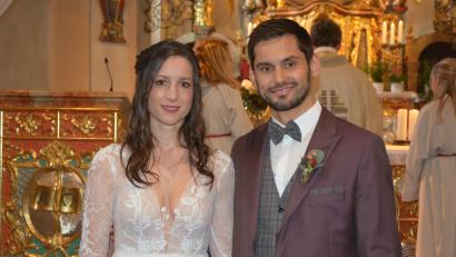 Bild: jr
Franziska Riolfi und Andreas Schuller haben in Leonberg kirchlich geheiratet.