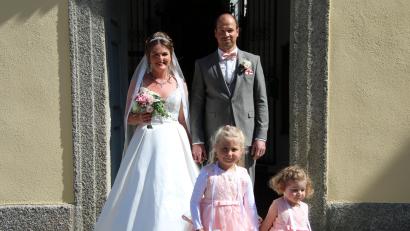 Bild: kro
Strahlend verlassen Melanie und Stefan Sommer die Kleine Kappl.