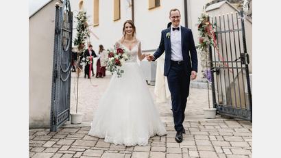 Bild: Lisa Goseberg
Carolin Müller und Lukas Müller-Wirtz haben sich getraut.