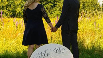 Bild: Marita Burger/exb
Cindy Forster und Marco Horchler haben geheiratet.