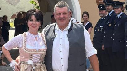 Bild: Anna Lena Ring/exb
Frisch vermählt: Hilde Süß und Andy Liebl.