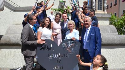 Bild: Kunz
Jan und Paulina Seggewiß haben geheiratet.