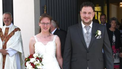 Bild: fvo
Simone und Matthias Schreier-Lunz nach der Trauung