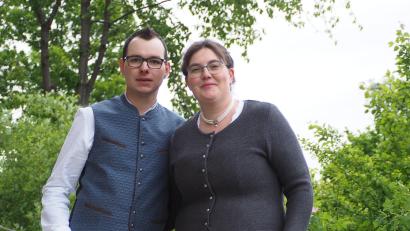Bild: bsc
Johannes Tretter und Ramona Bauer gaben sich das Jawort.