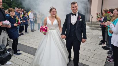 Bild: sne
Seit 2010 ein Paar: Daniel und Katharina Wegmann.