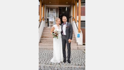 Bild: Franz Huettner
Tobias Hero und Franziska Spies trauen sich.