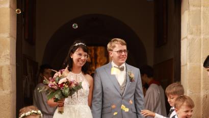 Bild: Sophia Brüderer
Katrin und Maximilian gaben sich das Jawort.