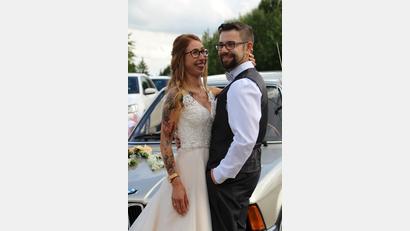 Bild: jr
Carina Hautmann und Florian Reiß haben am Fichtelsee geheiratet.