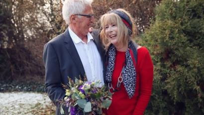 Bild: Sara Schumann/exb
Die Ehe ist nun nicht mehr wild: Elke Summer und Norbert Gottlöber.