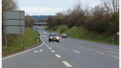 Bild: Götz
Autofahrer aufgepasst: Ab diesem Donnerstag, 28. September, geht es auf der Süd-Ost-Tangente abschnittsweise nur mit Tempo 30 voran.