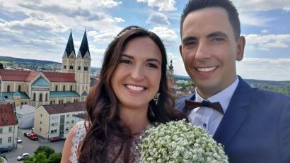 Bild: exb
Nadine und Sebastian Saalborn haben sich getraut.