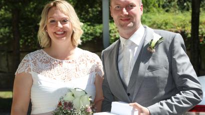 Bild: GERHARD GOETZ
Redakteur Benjamin Tietz hat seine Nina geheiratet.